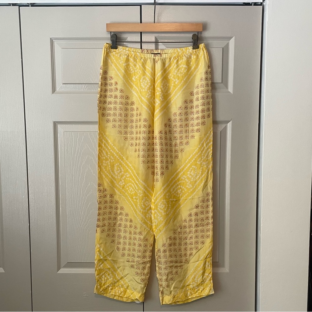 Silk Summer Pants- Medium
